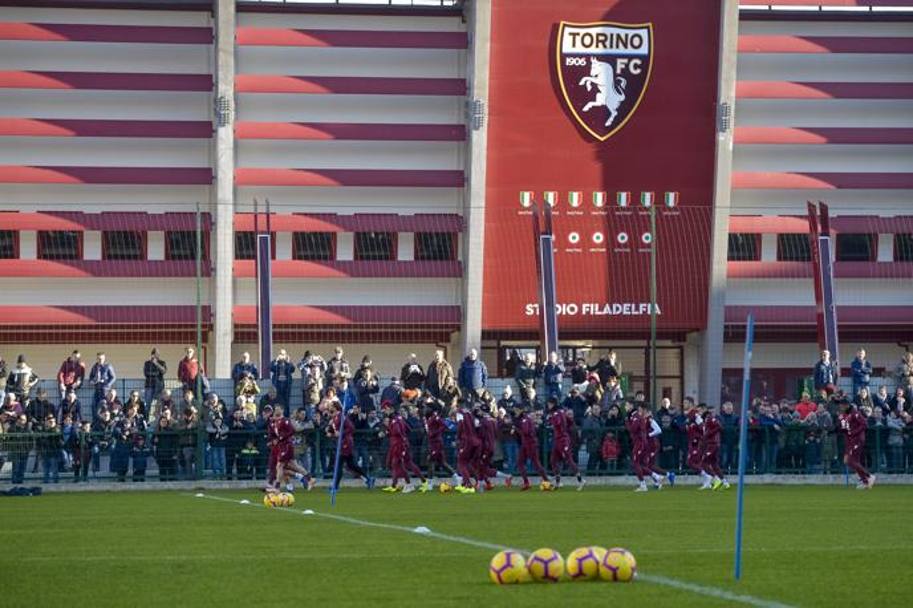 ll Torino si allena a porte aperte allo stadio Filadefia, LaPresse 